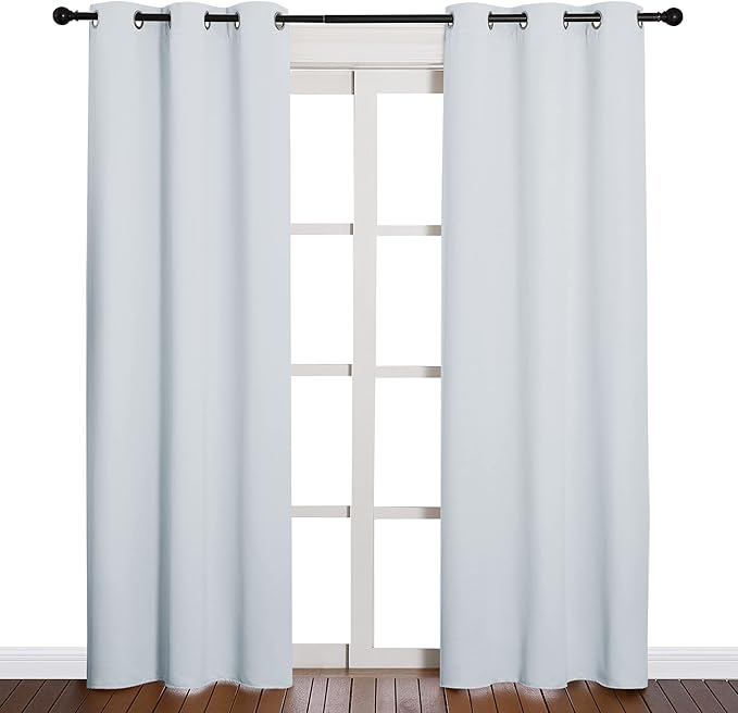 NICETOWN Easy Care Solid Thermal Insulated Grommet Room Darkening by NICETOWN