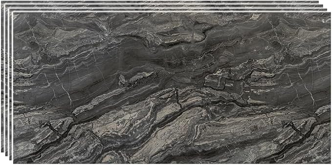 IZODEKOR 4 Pcs 24"x48" PVC Marble Wall Panels by Izodekor3DWallPanels