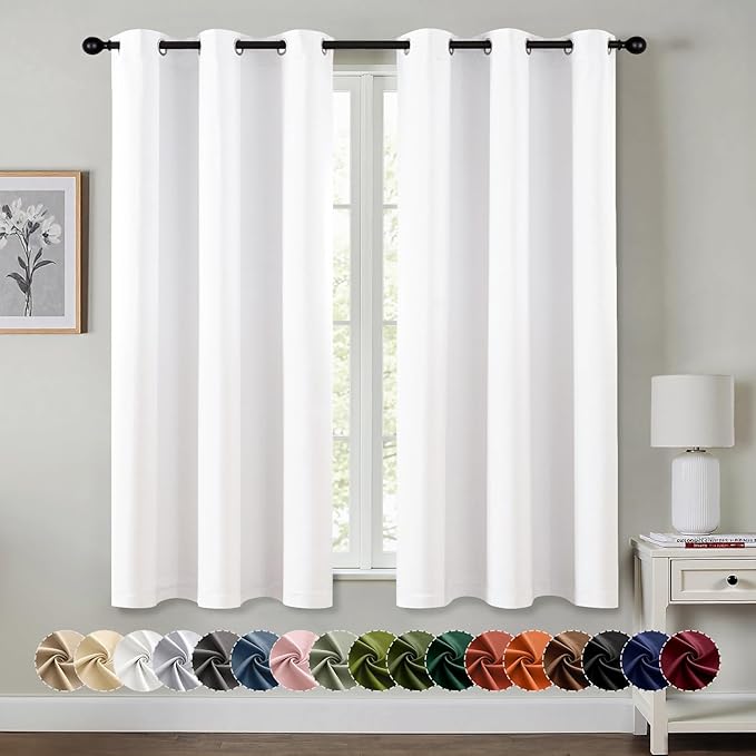MIULEE Blackout Curtains for Bedroom Living Room 2 Panels, Thermal Insulated by MIULEE