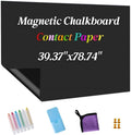 Magnetic Chalkboard Contact Paper Adhesive 39.37" x 78.74", Magnetic Chalkboards by Unknown