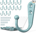 15 Pcs Black Wall Mounted Coat Hooks, Hanger Hook by PRIGVOT