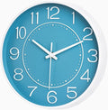 HZDHCLH 10 inch Small Wall Clocks Battery Operated, Silent Non Ticking Modern by HZDHCLH