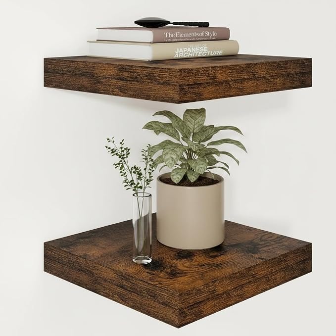 Vivelove 12" Deep Floating Shelves by VIVELOVE