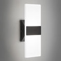 12 Inch Modern Black LED Wall Sconce, Indoor Dimmable Wall Lights, 12W by BrillianceMeetsDurability