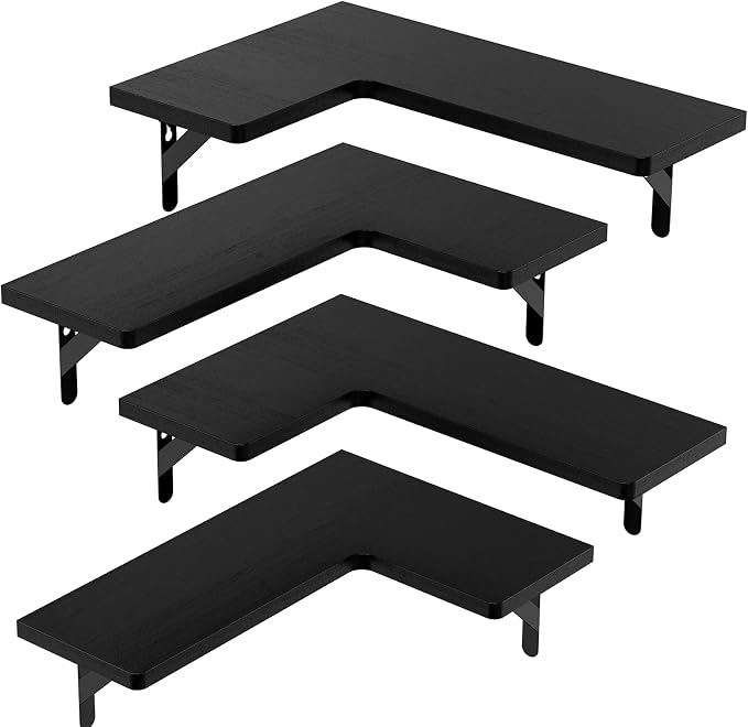 AMADA HOMEFURNISHING Corner Floating Shelves, Shelves - Image 8