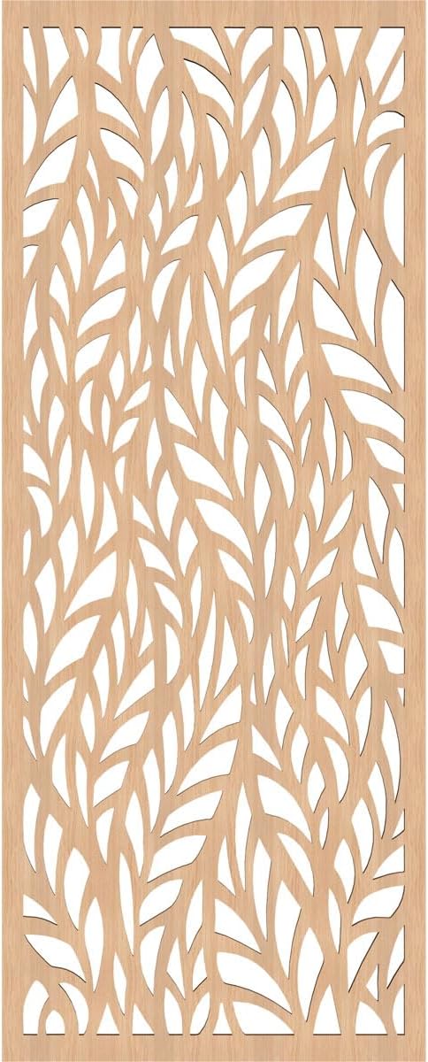 Ortonville Decorative Pierced Fretwork Wood Wall Panels, 13 3/8"W x 34 3/8"H x - Image 2