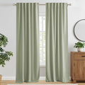 RYB HOME Blackout Curtains for Living Room, Privacy Thermal Insulating Window by RYBHOME