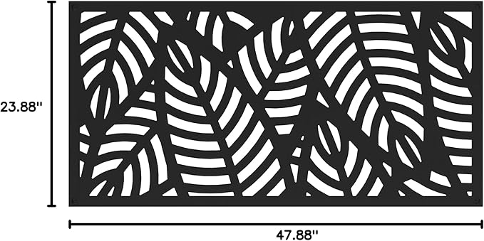 2'x4' Sanibel Decorative Screen - Image 8