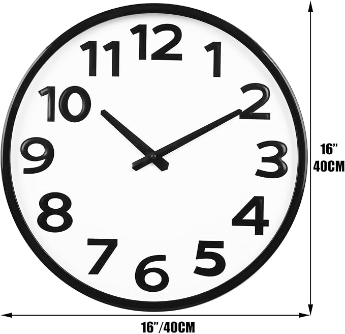 Keepcross 16 Inch Large Wall Clock - Image 9