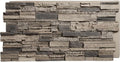EverStone Cascade Faux Stone Panel, 48 5/8"W x 24 3/4"H x 1 1/4"D, Urban Color by EkenaMillwork