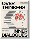 Maximalist Vintage Mental Health Posters Retro Unique Eclectic Wall Art by Medpol