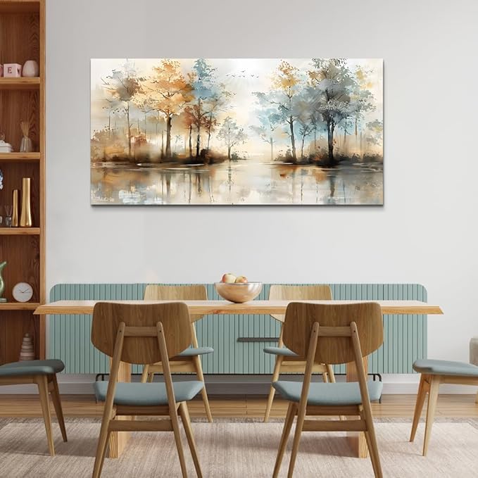 Lapremoly Large Wall Decor For Living Room Framed Wall Art for Bedroom Abstract - Image 3