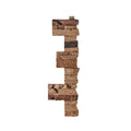 AZ Faux High-Density Polyurethane Faux Stone Interlocking Right Endcap by AZFaux