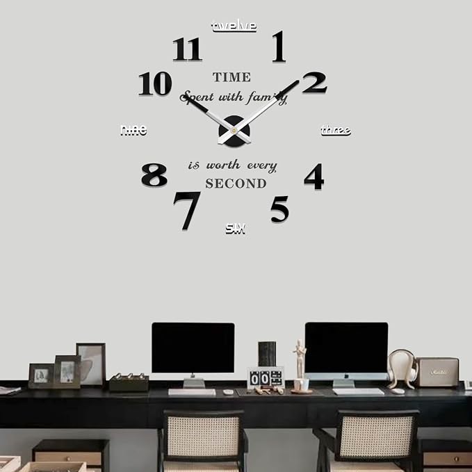 VANGOLD Design Framless Wall Clock - Image 7
