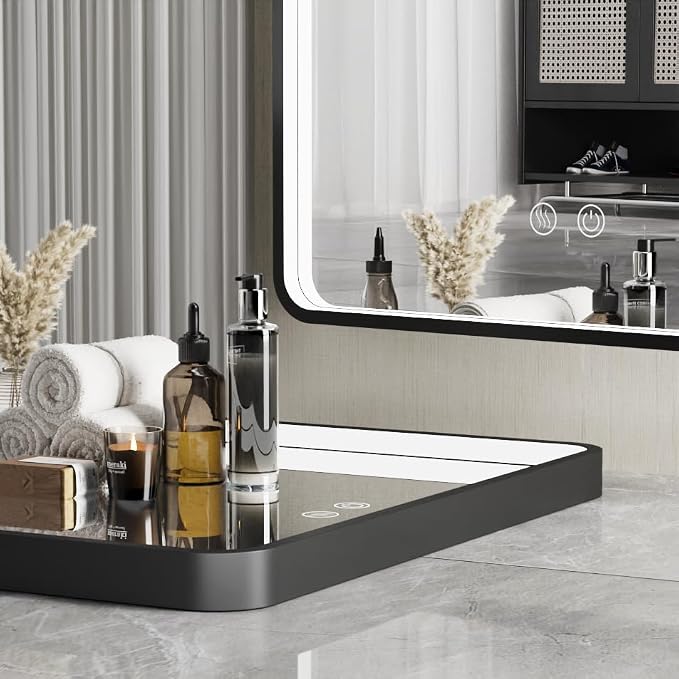30X36 Inch LED Mirror for Bathroom, Large Wall Mounted Makeup Mirror, Dimmable - Image 3