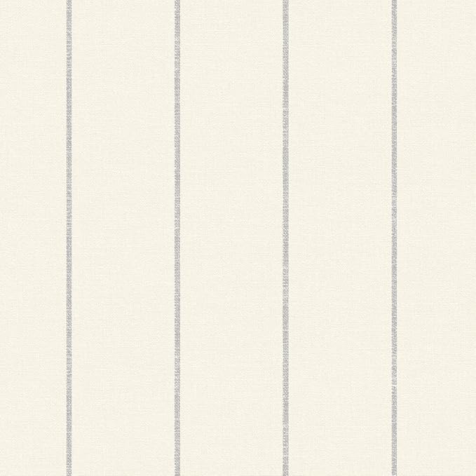 Tempaper x Pure Salt Textured Navy Bursa Stripe Removable Peel and Stick by TempaperCo