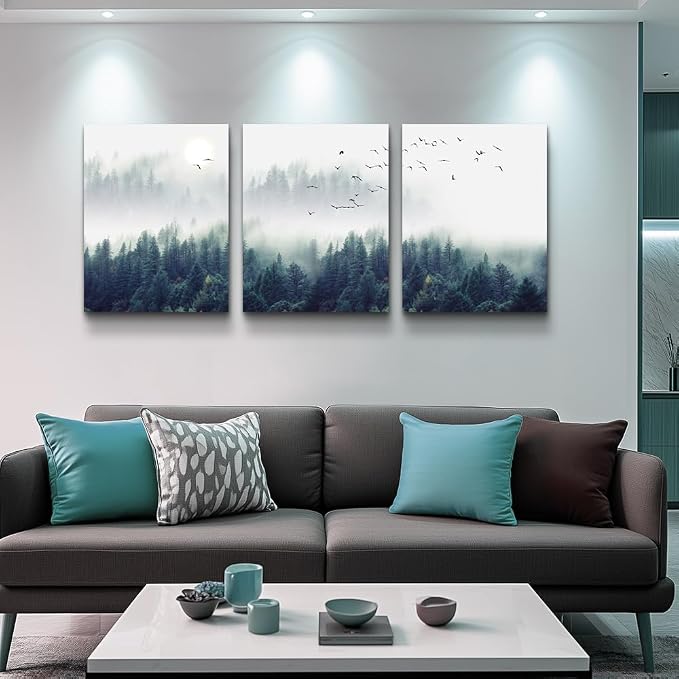 3 Piece Canvas Wall Art for Living Room - Image 9