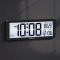 Soobest 8.5" Atomic Digital Wall Clock, Never Needs Setting, Auto Time Sync by Soobest