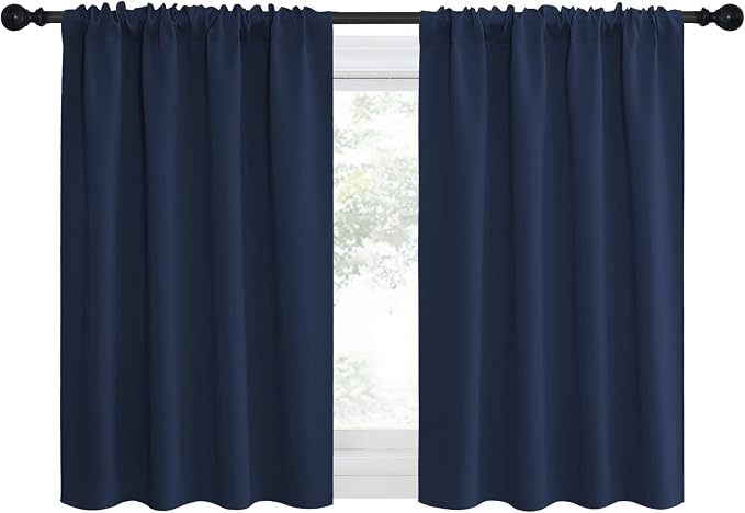 NICETOWN RV Blackout Curtains for Camper Windows, Kitchen Curtains, Short - Image 2