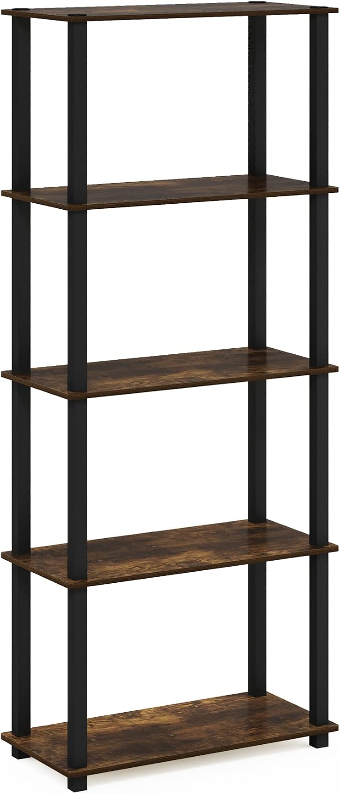 Furinno Turn-S-Tube 5-Tier Multipurpose Shelf Display Rack - Image 5