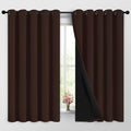 Yakamok 100% Blackout Curtains for Bedroom, 2 Thick Layers Thermal Insulated by Yakamok