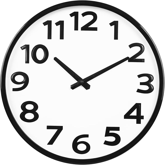 Crosstime 16 Inch Wall Clock by CrosstimeWallClockPracticalElegant