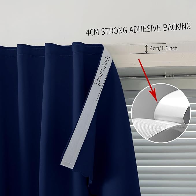 Self Adhesive Portable Blackout Curtains - Image 8