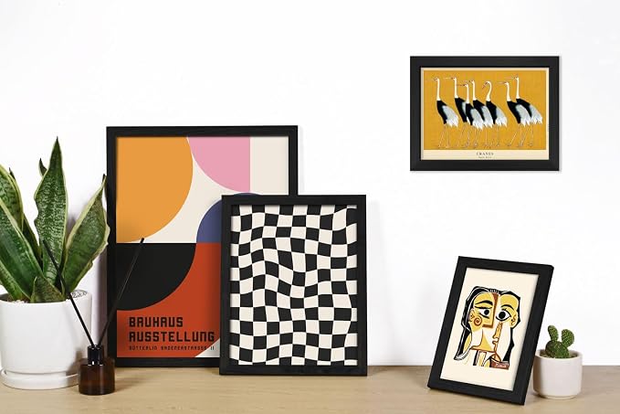 ANERZA 16 PCS Framed Eclectic Wall Art Decor, Modern Maximalist Wall Prints - Image 5