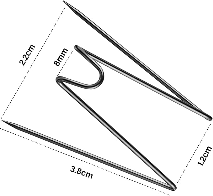 Geyoga Fabric Panel Wall Wire Hooks Cubicle Hooks - Image 2