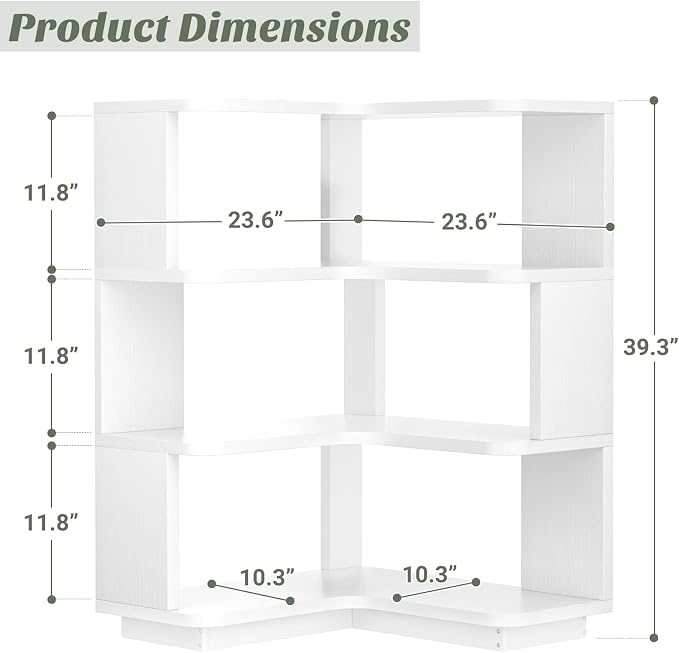 Armocity Corner Book Shelf - Image 3