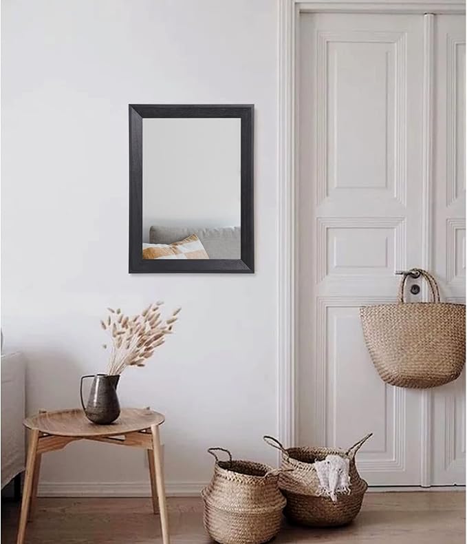 AAZZKANG Wall Mirror Black Rectangle Mirrors - Image 5