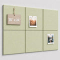 Large Cork Boards for Walls – 36" x 24" Self Adhesive Felt Wall Tiles by CreateYourIdealSpace