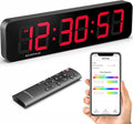 15.2" Large Digital Wall Clock by SERPHIX