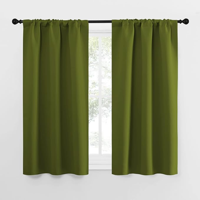 NICETOWN Kitchen Curtains, Short Blackout Curtains & Drapes, Thermal Insulated by NICETOWN