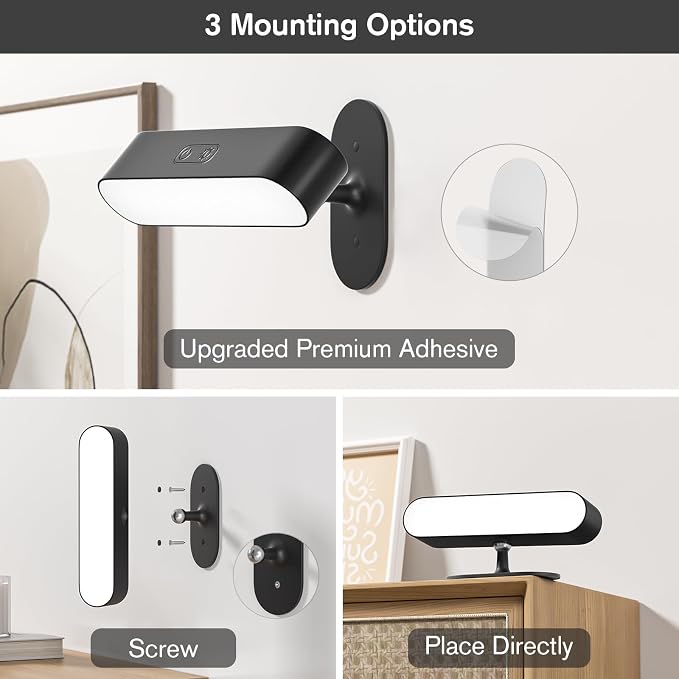 Hensam Wireless Battery Operated Wall Sconces - Image 4