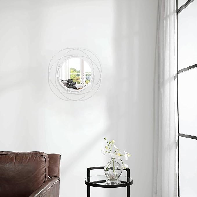 Mirrors Wall Decor Iron Frame Round Art Wall Mirrors Home Decoration Hanging - Image 4