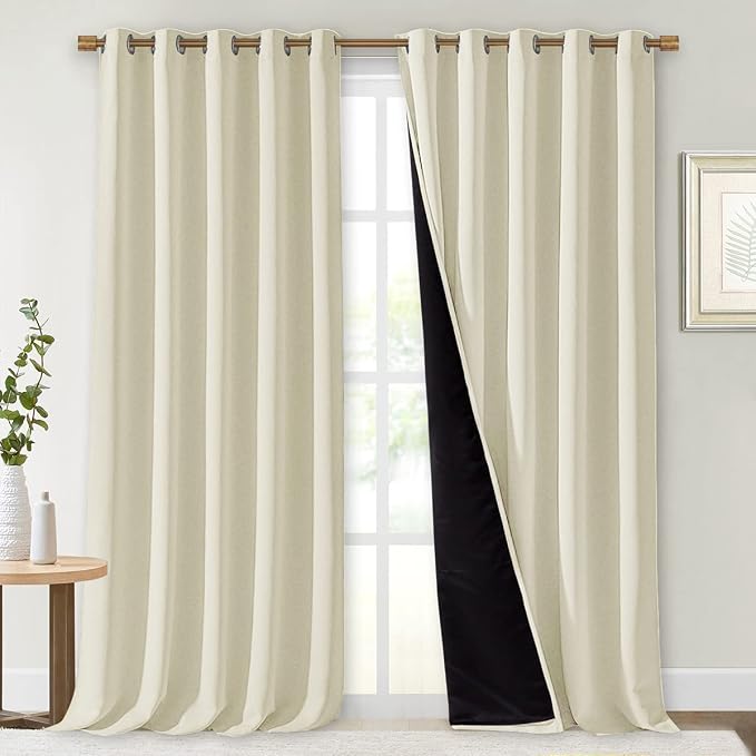 NICETOWN Living Room Completely Shaded Draperies, Privacy Protection & Noise by NICETOWN