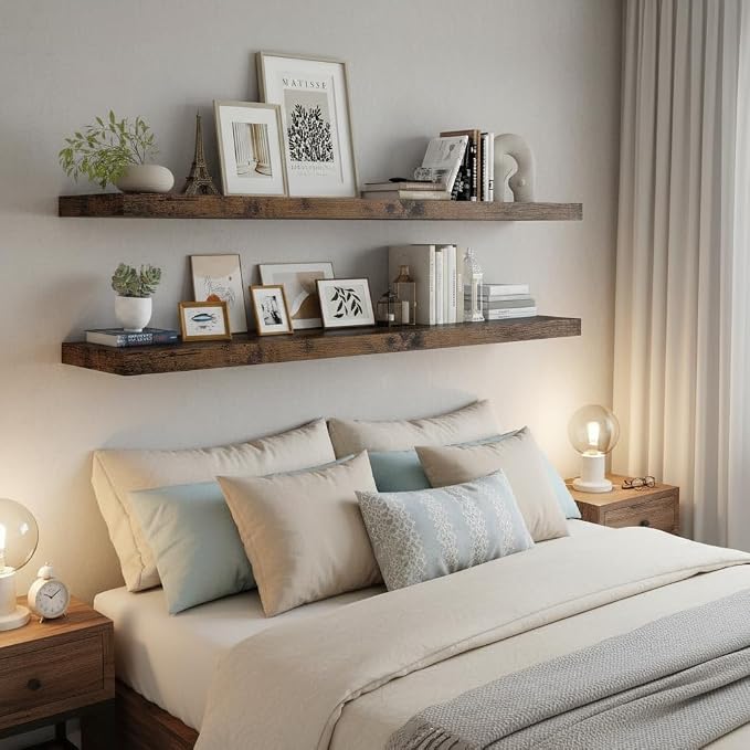 Vivelove 12" Deep Floating Shelves - Image 6