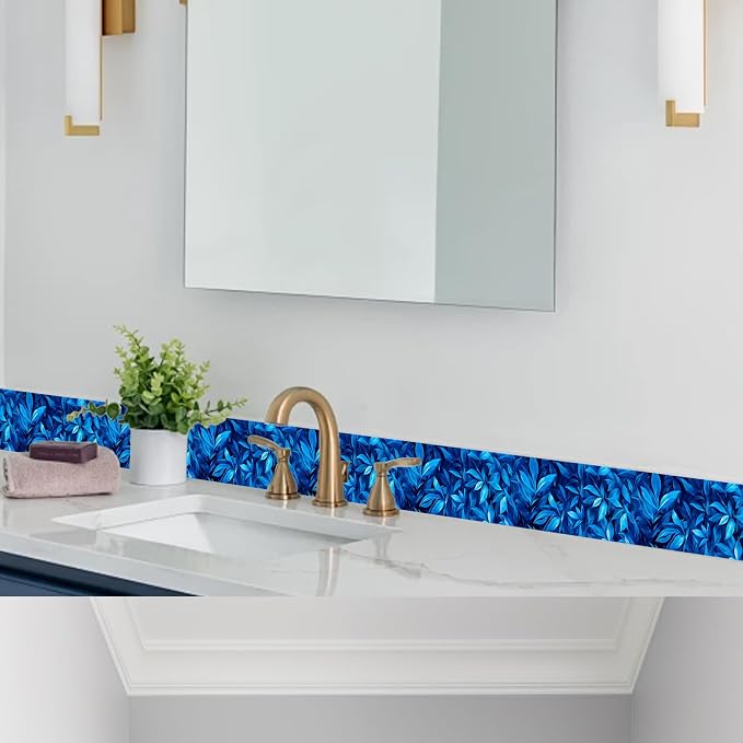 HOMETITUTE Wallpaper Border Peel and Stick Decorative Wall Trim Self Adhesive - Image 3