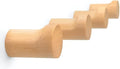 NAUMOO Natural Wooden Wall Hooks by NAUMOO