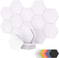 12 Pack Self-adhesive Hexagon Acoustic Panels, TONOR 12"x 10"x 0.4" High by TONOR