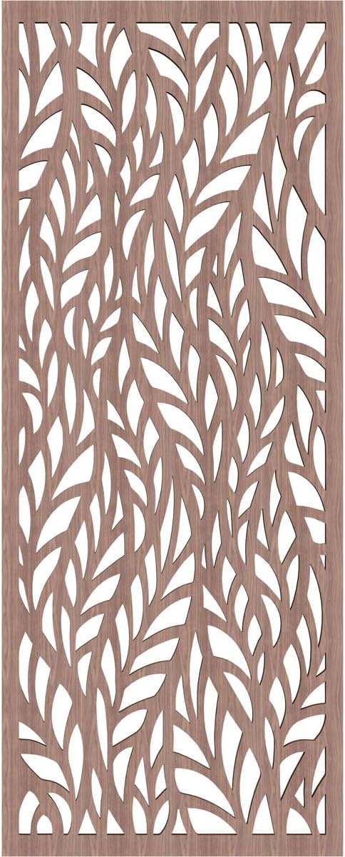 Ortonville Decorative Pierced Fretwork Wood Wall Panels, 13 3/8"W x 34 3/8"H x - Image 2