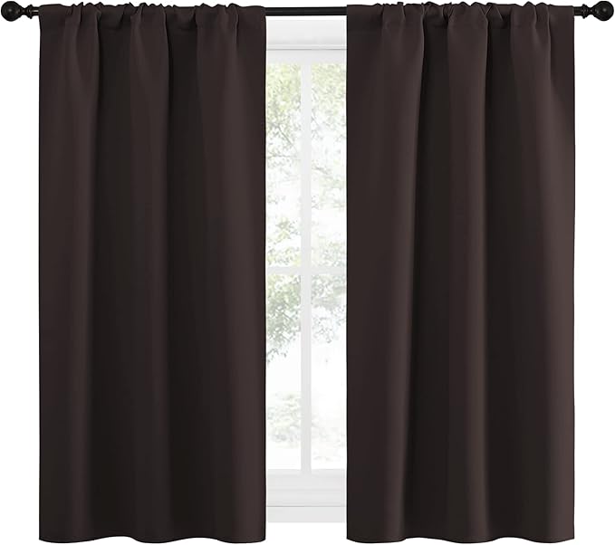 NICETOWN Kitchen Curtains Thermal Insulated Curtains & Drapes, Small Window - Image 2