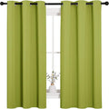 NICETOWN Thermal Insulated Solid Grommet Top Blackout Holiday Decorative by NICETOWN