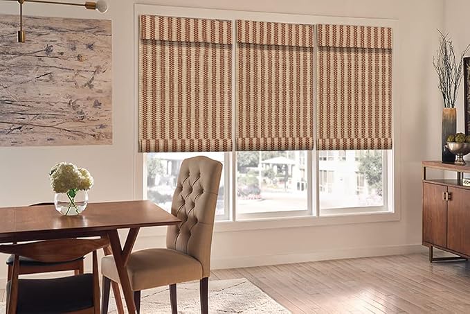 Letau No Drill No Tools Cordless Wood Window Shades Blinds, Bamboo Light - Image 2