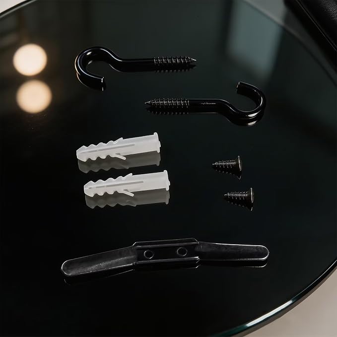 Bamboo Blind Screw Hooks Accessory Set, Window Decor Installation Kit - Image 5