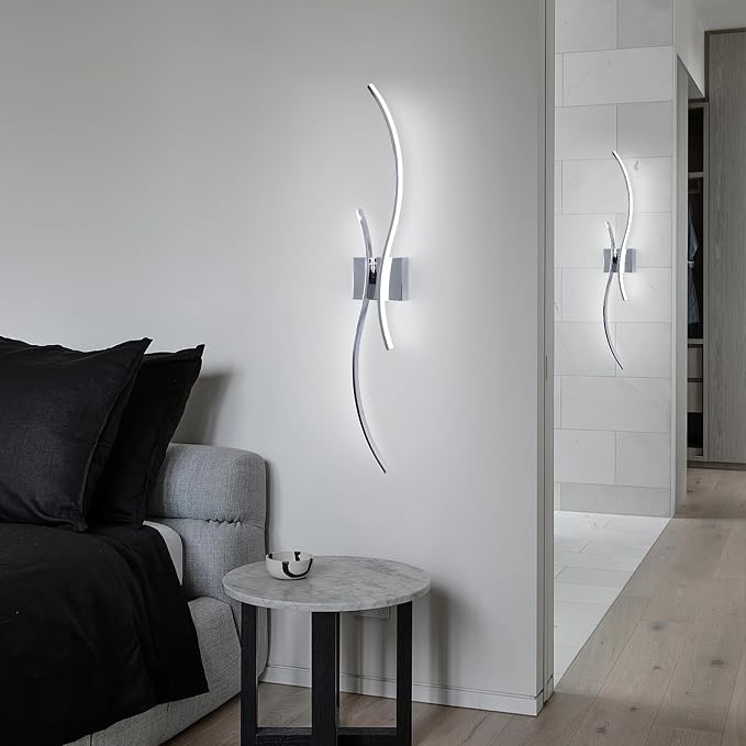 CANEOE Modern LED Wall Sconce, 39Inch LED Bathroom Vanity Light, 6000K Modern - Image 8