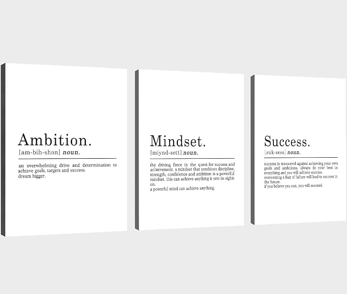 EPHANY ART - Inspirational Canvas Prints - Mindset Quotes, Motivational Wall by EPHANYART