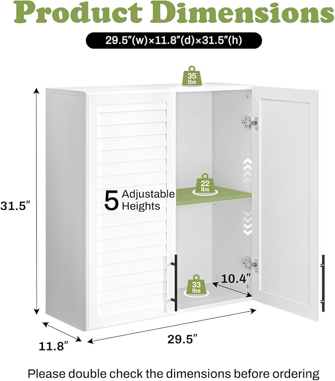 Furnaza Laundry Room Wall Cabinet - Image 2