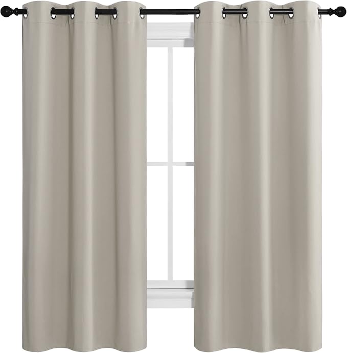 NICETOWN Kitchen Curtains for Decoration, Thermal Insulated Grommet Room - Image 2